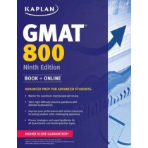 Kaplan GMAT 800 with Access Code: Advanced Prep for Advanced Students