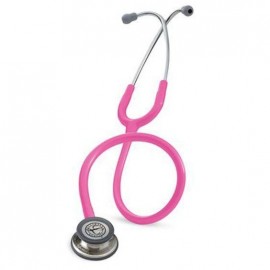 3M™ Littmann® Classic III™ Stethoscope, Standard-Finish Chestpiece, Rose Pink Tube, 27 inch, 5639