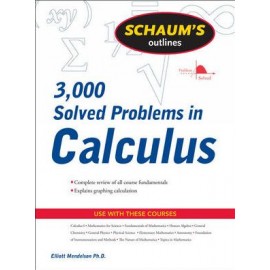 Schaum's 3,000 Solved Problems in Calculus 3E