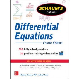 Schaum's Outline of Differential Equations, 4E