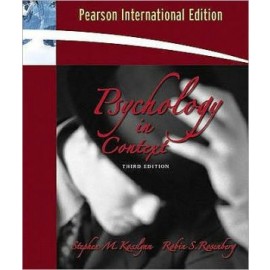 Psychology in Context:International Edition