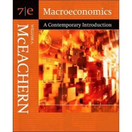 Macroeconomics A Contemporary Introduction, 7e