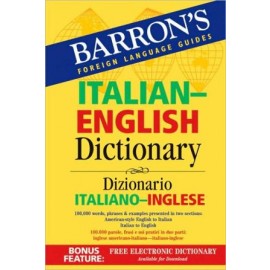 Barron's Italian-English Dictionary: Dizionario Italiano-Inglese