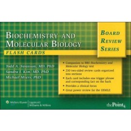 BRS Biochemistry and Molecular Biology Flash Cards, Revised **