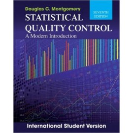 Statistical Quality Control: A Modern Introduction, 7e International Student Version (WIE)