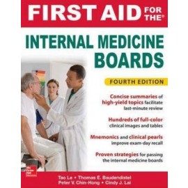 First Aid for the Internal Medicine Boards, 4e