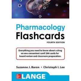 Lange Pharmacology Flashcards, 4e