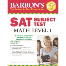 Barron's SAT Subject Test Math: Level 1, 5E (Book only)
