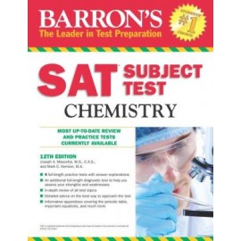 Barron's SAT Subject Test: Chemistry 12E (Book only)