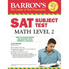 Barron's SAT Subject Test Math: Level 2, 11E (Book only)