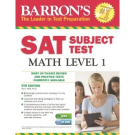 Barron's SAT Subject Test Math: Level 1, 5E (with CD-R)
