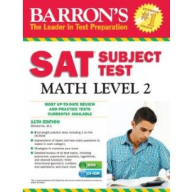 Barron's SAT Subject Test Math: Level 2, 11E (with CD-R)
