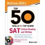 McGraw-Hill's Top 50 Skills SAT Critical Reading and Writing with CD-ROM