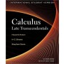 Calculus Late Transcendentals Combined 9e International Student Version (WIE)