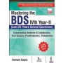 Mastering the BDS IVth Year - II (Last 25 Years Solved Questions), 4E